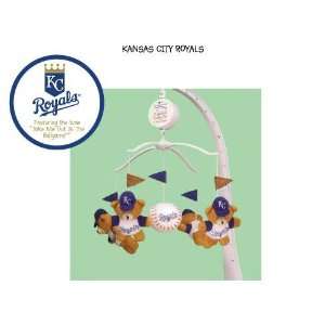  MLB Kansas City Royals Mascot Musical Baby Mobile *SALE 