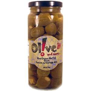 Blue Cheese Stuffed Olives, 500ml (16oz) Grocery & Gourmet Food