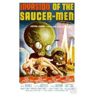  Invasion of the Saucer Men Poster 