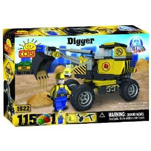 COBI Action Town Construction Digger, 115 Piece Set Toys 