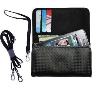  Black Purse Hand Bag Case for the Samsung S7230 with both 