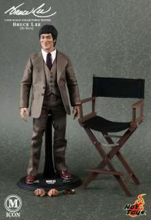 New Hot Toys MIS11 1/6 Bruce Lee 12 Figure in Suit Dragon  