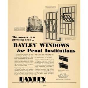   Women Detention House NY Windows   Original Print Ad