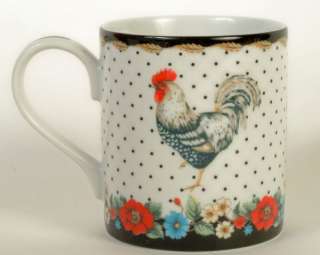 VERA BRADLEY My Home   VERA   Rooster Mug   Pattern 1  
