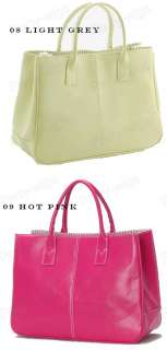   Women Clutch Handbag Bag Totes Purse Hobo PU Leather 12 colors  