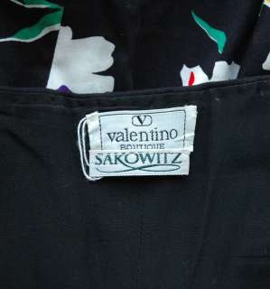 VALENTINO BOUTIQUE *Vintage* Strapless Ruched Dress 8  