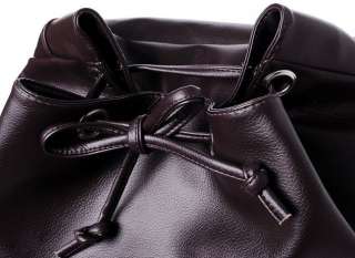   Girls PU Leather Big Backpack Satchel Schoolbag Travelling Bag  