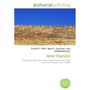  Azar Kayvan (9786133711082) Books
