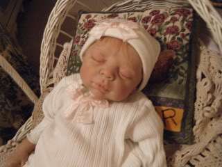 Eva Hellands Kaya ~ Sweet, serene, sleeping reborn baby girl. Minor 
