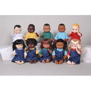  Multi ethnic School Dolls   Afro american Boy Toys 
