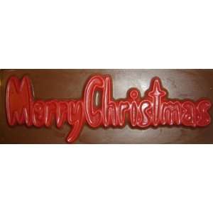 Merry Christmas Milk Chocolate Candy Bars