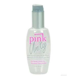  Pink unity silicone/water based hybrid lubricant 1.7 oz bottle 