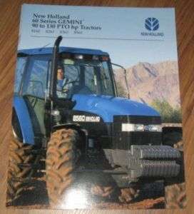 New Holland 8160 8260 8360 8560 Tractor Sales Brochure  