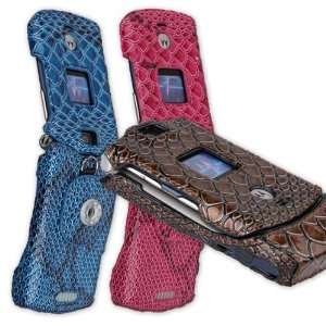   V3 / V3C Crystal Snakeskin Cell Phone Case Cell Phones & Accessories