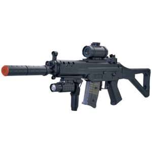  Automatic Airsoft Rifle Gun with Laser + Flash Light 
