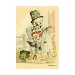  Death Picks a Tune 24x36 Giclee