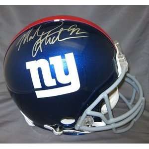 Michael Strahan Autographed New York Giants Full Size Riddell Proline 