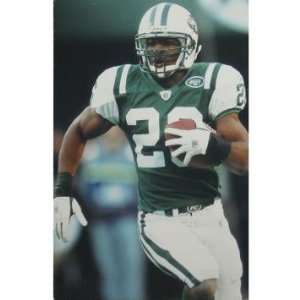  NY Jets #26 Green Jersey Running with ball Poster 