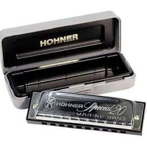  Hohner Special 20 Harmonica, Key of C# Musical 