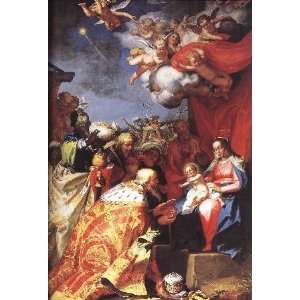   painting name Adoration of the Magi, By  