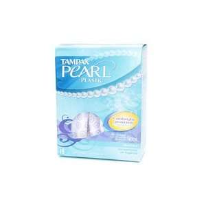  Tampax Pearl Tampons with Plastic Applicator, Lite 18 ea 