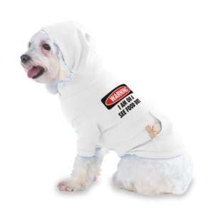   FOOD DIET Hooded (Hoody) T Shirt with pocket for your Dog or Cat SMALL