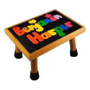   Stool Two Name Puzzle Capital/Lower Starry Night Sky Toys & Games