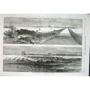  Parish Eastville New Leake Floods Lincolnshire 1867