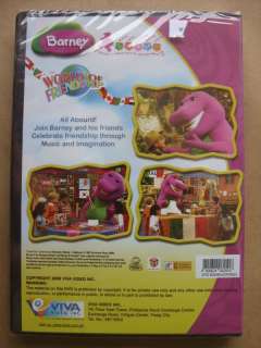 Barney and Friends World of Friendship Brand NEW DVD  