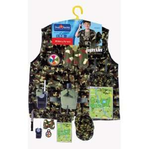  Military Forces Role Play Dress Up Set   Ages 3 7 Toys 