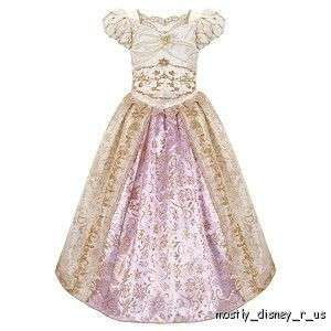   Exclusive Tangled Princess Rapunzel Wedding Costume Dress NEW  