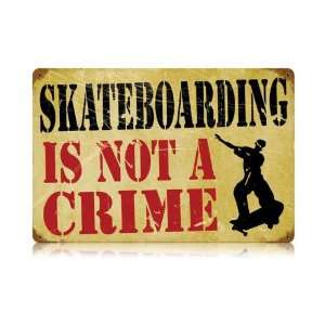 Skateboarding Crime