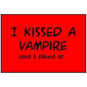  I Kissed a Vampire and I Liked It Mousepad Everything 