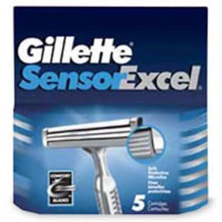 Gillette Sensor Excel Shaving Cartridges for Men   5 ea 