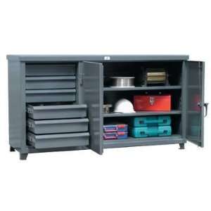  BenchMax Cabinet Work Bench With Half Width Drawers 