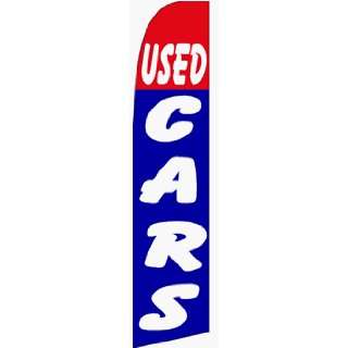  Used Cars Swooper (Red & Blue) Flag