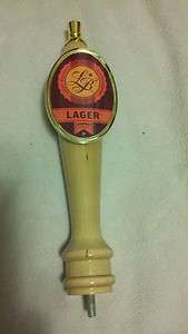 RARE LUCKY BUCKET HANDCRAFTED BEER WOODEN KEG TAP HANDLE KNOB 11 L@@K 