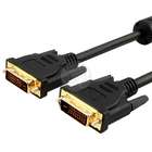   Dual Link Cable 9.9Gbps 24+1 pin M / M, 6 FT / 1.8 M, Black