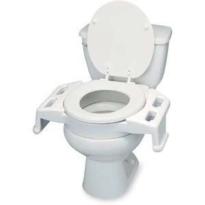  Elevated toilet transfer seat
