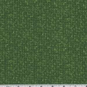  45 Wide Basket Weave Pine Green Fabric By The Yard Arts 