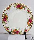 OLD COUNTRY ROSES 8 COASTERS BUTTER PLATES ENGLAND  