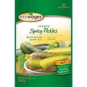 Mrs. Wages Quick Process Hot Spicy Pickle Mix, 2 pak  