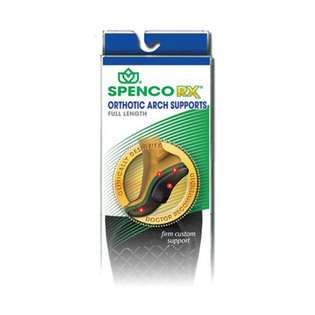 DeluxeComfort Spenco Orthotic Arch Supports   2 Womens 7 8 (Mens 6 