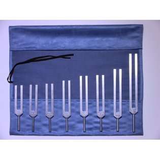 The Sound Therapy Store Chakra Tuning Forks Set   8 Tuning Forks at 