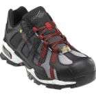   Footwear Mens Work Shoes Alloy Lite Toe Athletic Black/Red 01317
