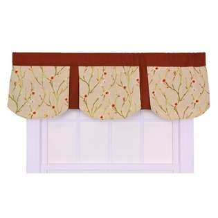 Ellis Curtain Cranwell Imperial Window Curtain Valance in Natural at 