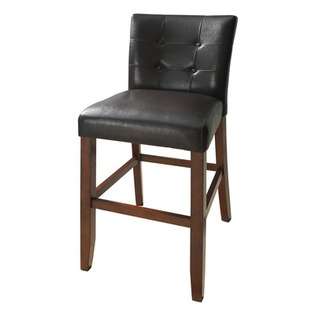 Steve Silver Furniture Montibello Bar Chair in Multi Step Rich Cherry 