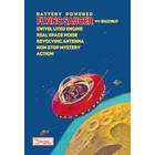 Buyenlarge Battery Powered Flying Saucer with Space Pilot 12x18 Giclee 