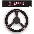 Freemont Die Steering Wheel Cover Leather   MLB Baseball   Los Angeles 