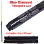 Trademark BLUE DIAMOND STAR Billiard FIBERGLASS Pool Cue Stick